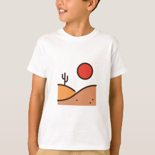 Camiseta desierto