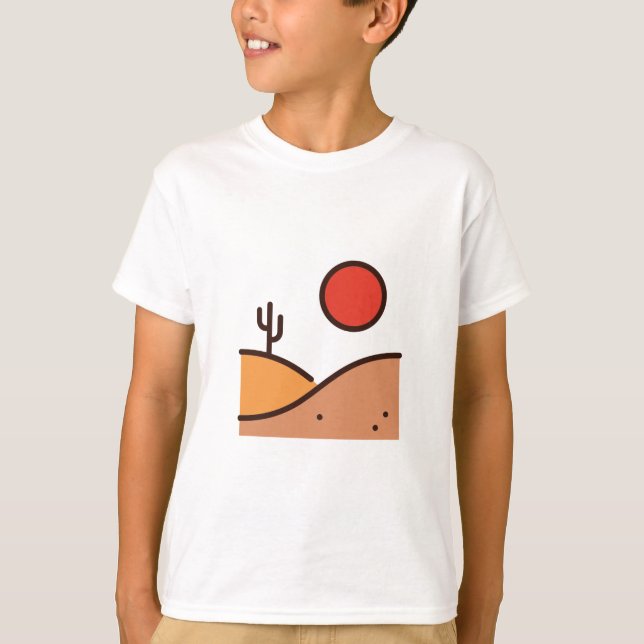Camiseta desierto (Anverso)