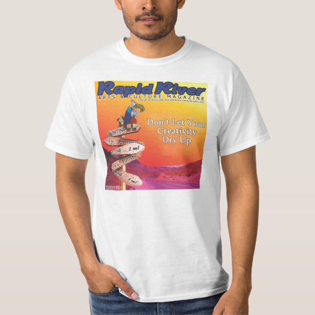Camiseta Desierto creativo (Anverso)