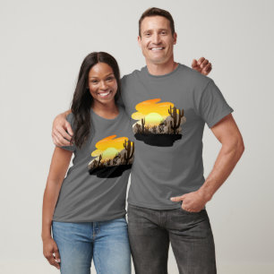 Camiseta Desierto de flauta Kokopelli