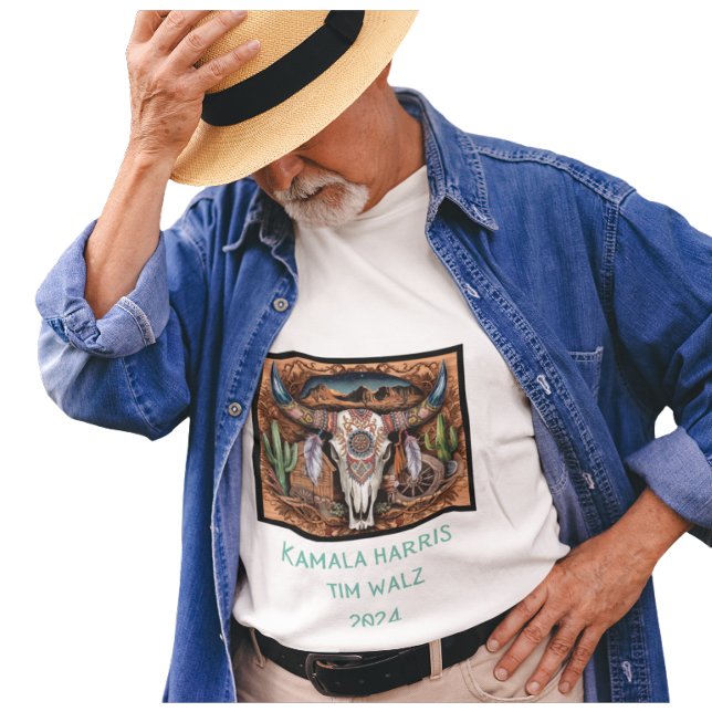Camiseta Desierto de los Cuernos de Calavera. Harris-Walz.  (Subido por el creador)