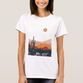 Camiseta desierto de Swirl