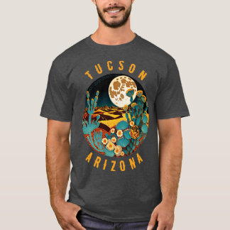 Camiseta Desierto de Tucson Arizona en pintura nocturna1