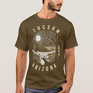 Camiseta Desierto de Tucson Arizona en pintura nocturna2