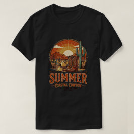 Camiseta Desierto de vaquero vintage - vacaciones de verano