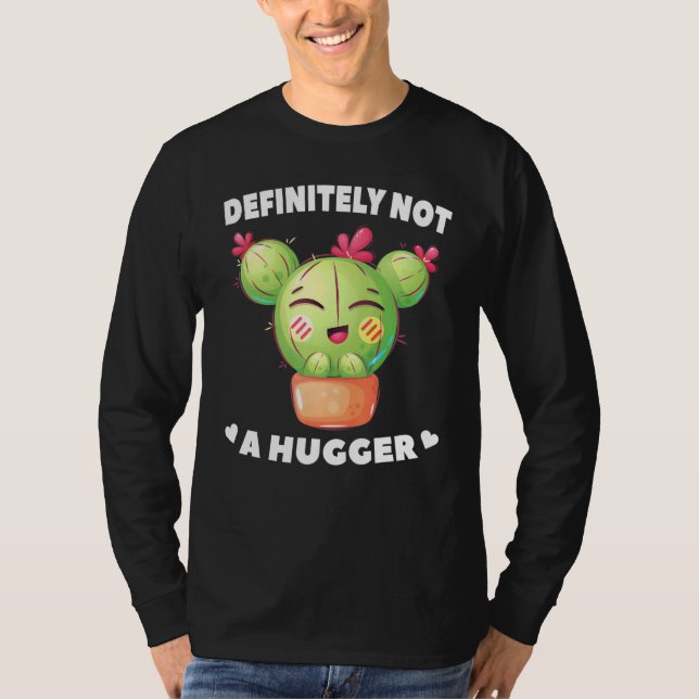Camiseta Desierto - Definitivamente No Es Un Hugre - Cactus (Anverso)