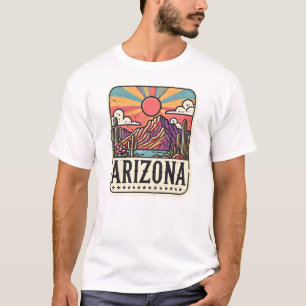 Camiseta Desierto del estado de Arizona Sedona USA