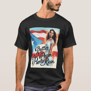 Camiseta Desierto del Orgullo Puertorriqueño Pecan