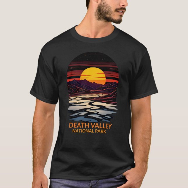 Camiseta Desierto del Parque Nacional del Valle de la Muert (Anverso)