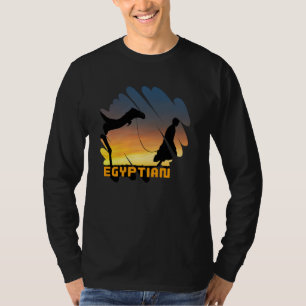 Camiseta Desierto egipcio en camiseta, pirámides