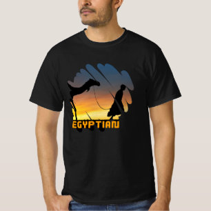 Camiseta Desierto egipcio en camiseta, pirámides