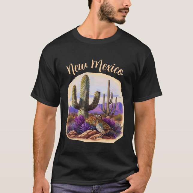 Camiseta Desierto natural silvestre de Nuevo México (Anverso)