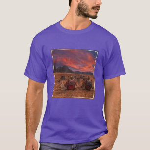 Camiseta Desiertos   Camels Sinai Mountains Egipto