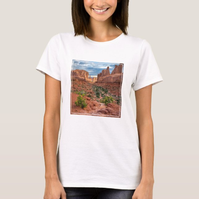 Camiseta Desiertos | Parque nacional Arches, Utah (Anverso)