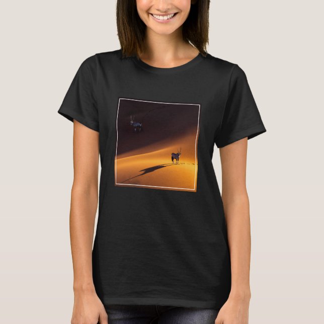 Camiseta Desiertos | Parque nacional Namib Naukluft - Kenya (Anverso)
