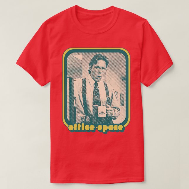 Camiseta Desig de fans de Bill Lumbergh Office Space Aestes (Diseño del anverso)