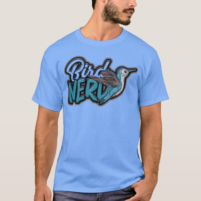 Camiseta Desig de pájaro para el Ave Birdwatcher Nerd Lover (Anverso)