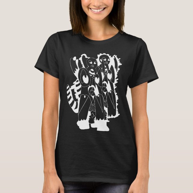 Camiseta design 004 (white on black) (Anverso)