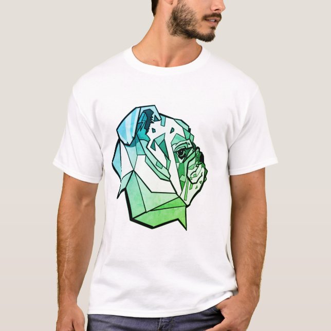 Camiseta Design Bulldog Greenleaf (Anverso)
