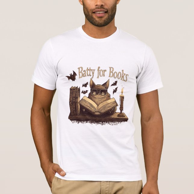 Camiseta Design de Chauve-Souris Intello (Anverso)