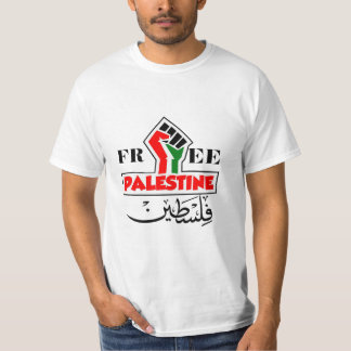 Camiseta Design "FREE PALESTINE" – Solidarité et Résistance