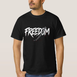 Camiseta Design Freedom: Bold Street Style