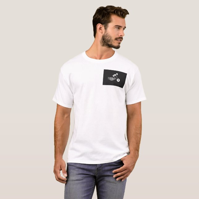 Camiseta design illustration of bike (Anverso completo)