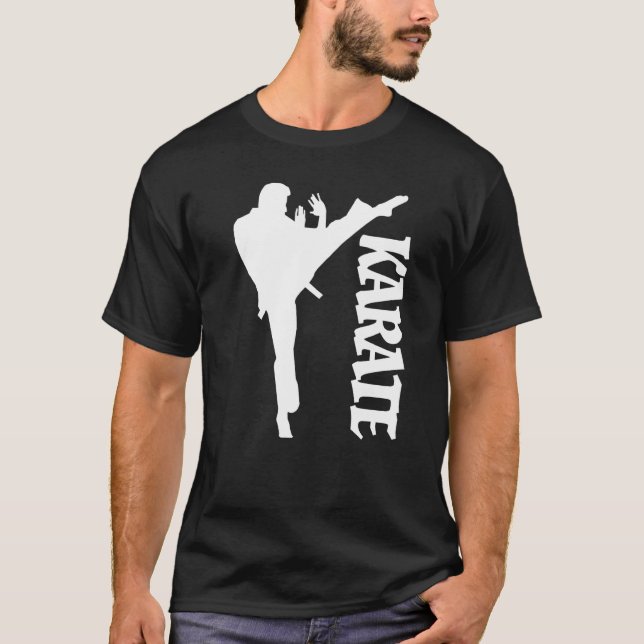 Camiseta Design Karate Taekwondo Practicer Karate (Anverso)