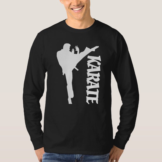 Camiseta Design Karate Taekwondo Practicer Karate (Anverso)