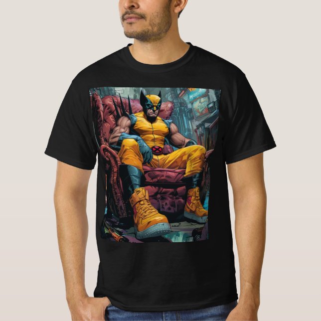 Camiseta design marvel (Anverso)