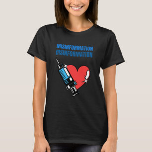 Camiseta Desinformación - Desinformación - Negro