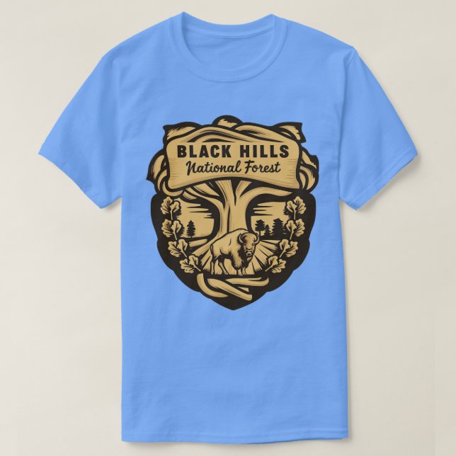 Camiseta Desing de Bison Forest National Hills (Diseño del anverso)