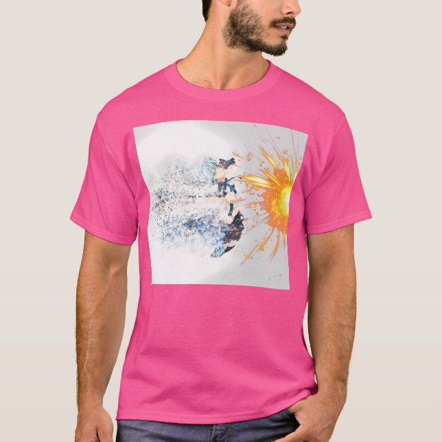Camiseta Desintegración de Anime (Anverso)
