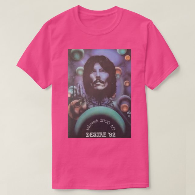 Camiseta Desire 92 Old School Rave Flyer (Diseño del anverso)