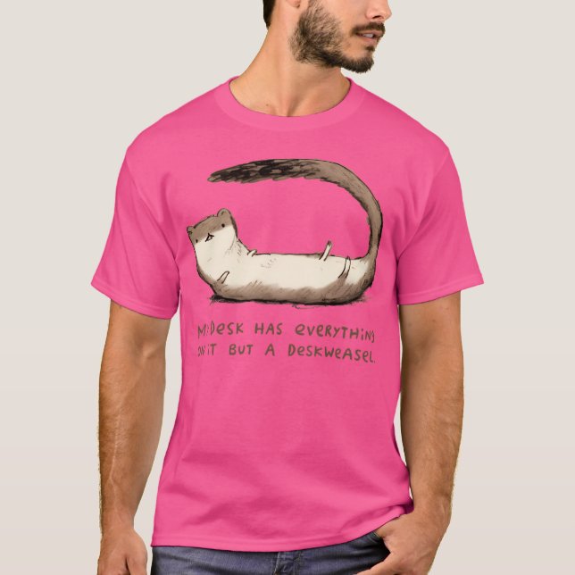 Camiseta Deskweasel (Anverso)