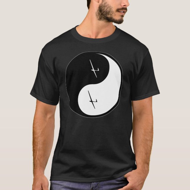 Camiseta Deslizamiento de Yin Yang (Anverso)