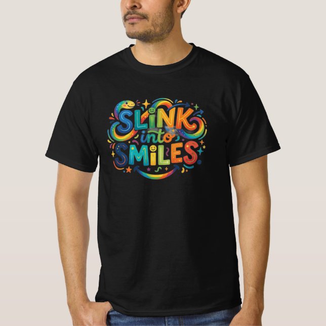 Camiseta Deslízate hacia Sonrisas (Anverso)