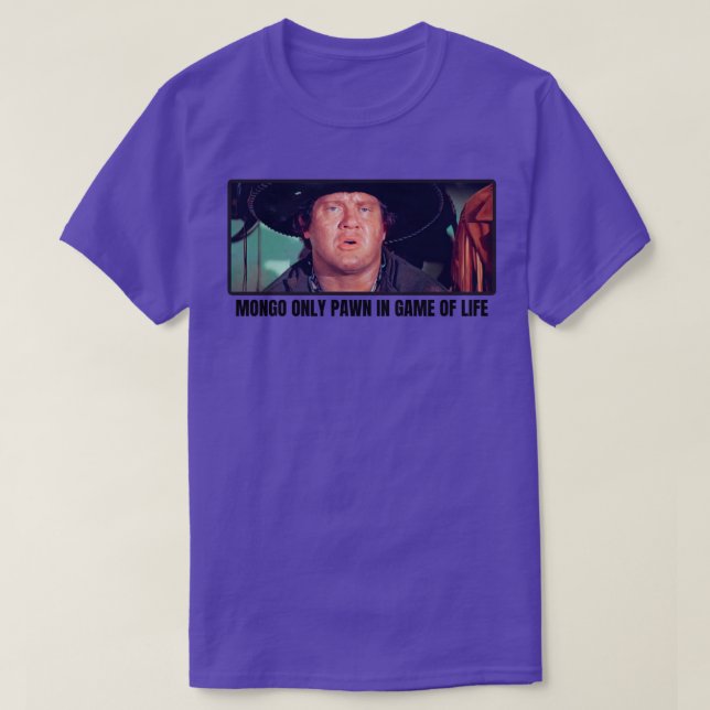 Camiseta Deslumbrante Saddles Mongo sólo peón en juego de l (Diseño del anverso)