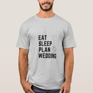Camiseta desmaleada del plan de sueño de consumo