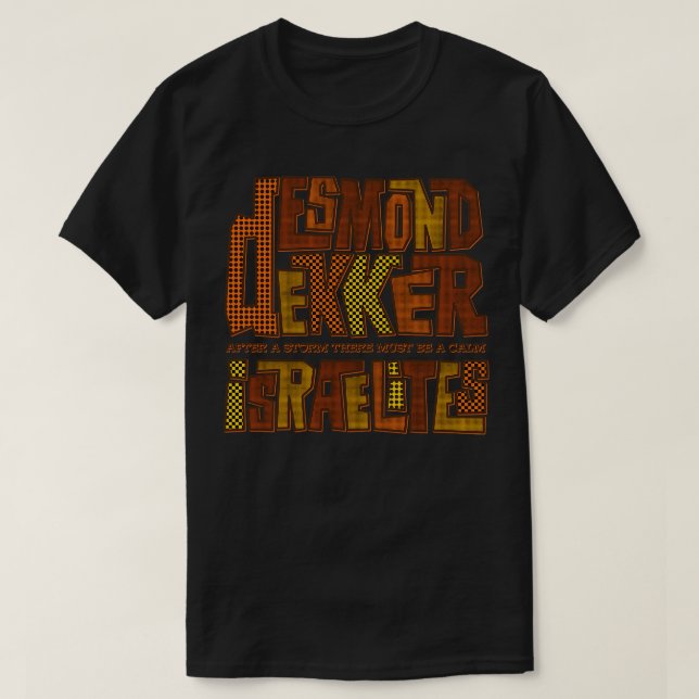 Camiseta Desmond Dekker Después De La Tormenta (Diseño del anverso)