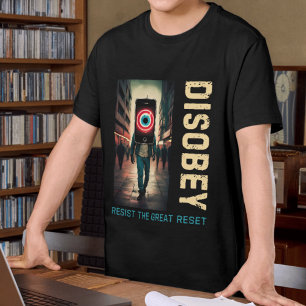 Camiseta Desobey Great Reset Anti Woke