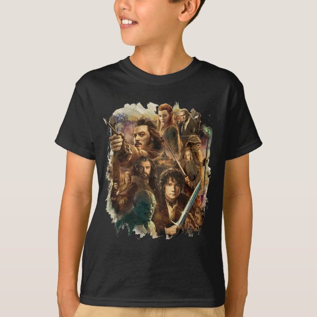 Camiseta DESOLACIÓN DE LOS caracteres SMAUG™ (Anverso)