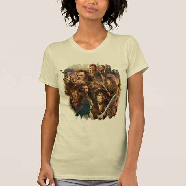 Camiseta DESOLACIÓN DE LOS caracteres SMAUG™ (Anverso)
