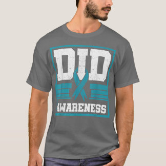 Camiseta Desorden de identidad disociable Conciencia del gu