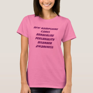 Camiseta Desorden de personalidad límite