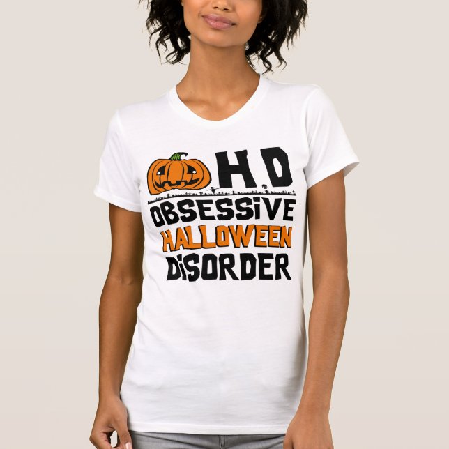 Camiseta Desorden obsesivo de Halloween (Anverso)