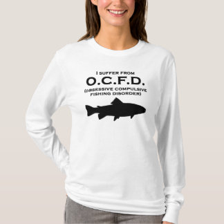 Camiseta Desorden obsesivo de la pesca