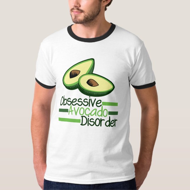 Camiseta Desorden obsesivo del aguacate (Anverso)