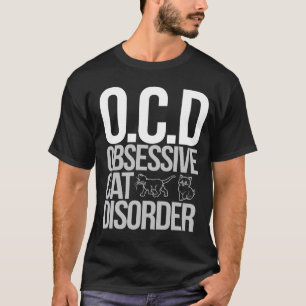 Camiseta Desorden obsesivo del gato