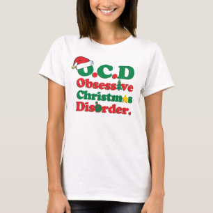 Camiseta Desorden obsesivo del navidad